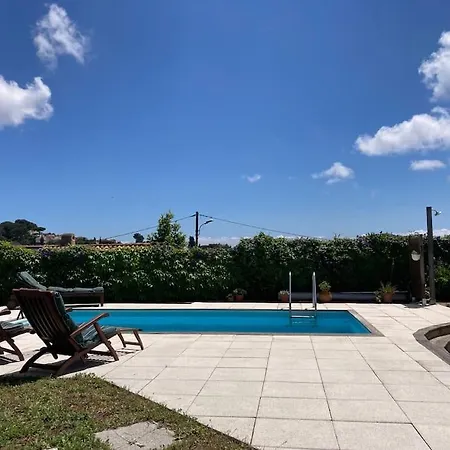 빌라 Grande Avec Piscine 식스포즈레스플라지스